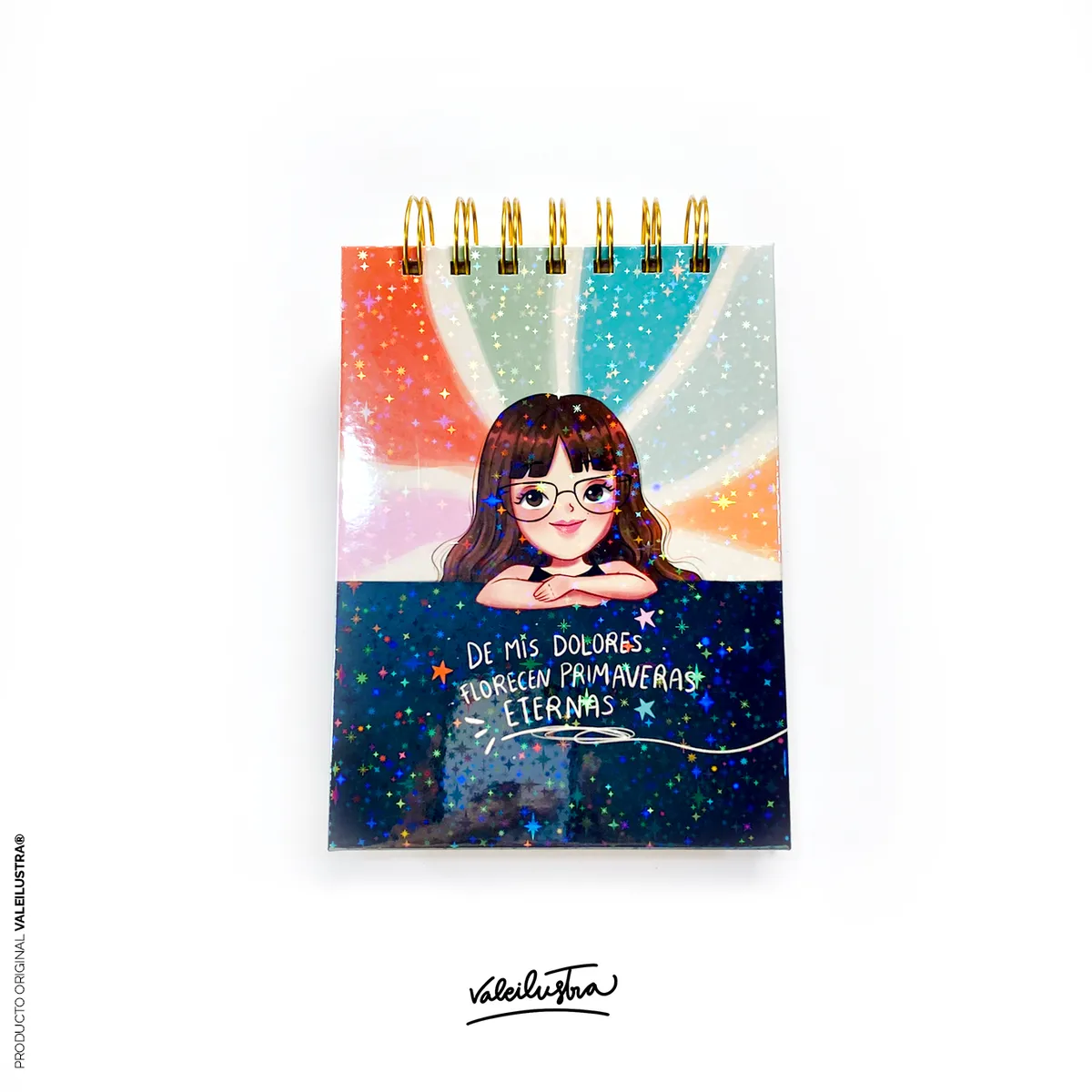 VALE ILUS TRA - Libreta Holográfica  - Florecer