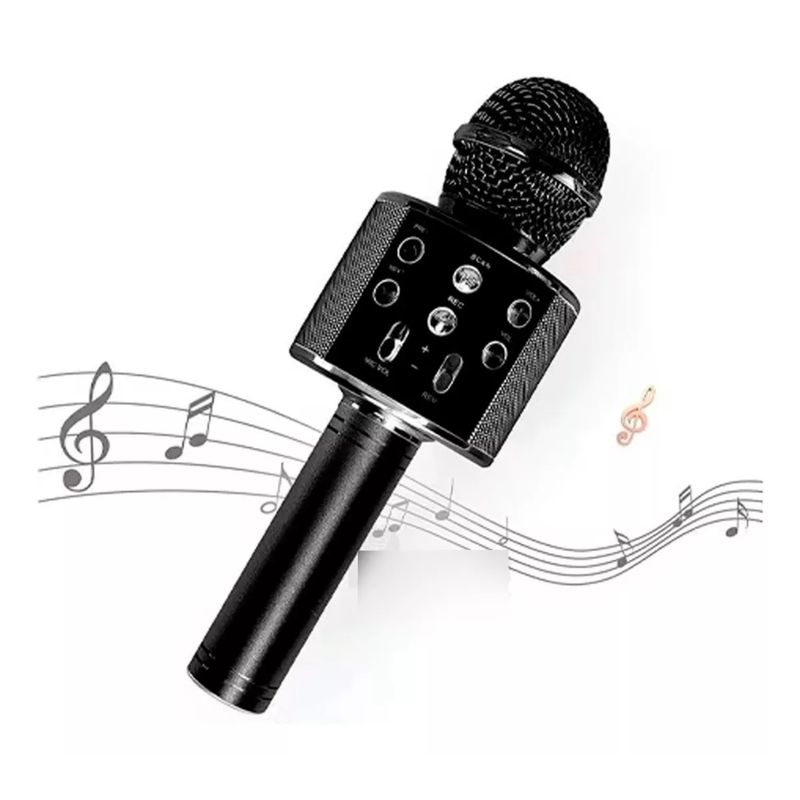 GENERICO - Karaoke Inalámbrico Bluetooth Micrófono Parlante Para Niños