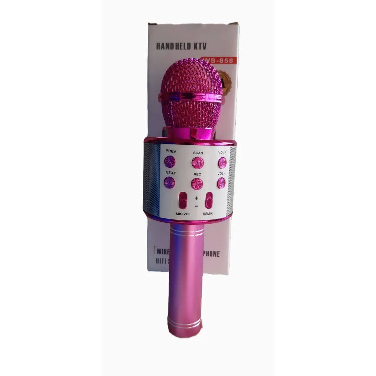 GENERICO - Karaoke Inalámbrico Bluetooth Micrófono Parlante Para Niños