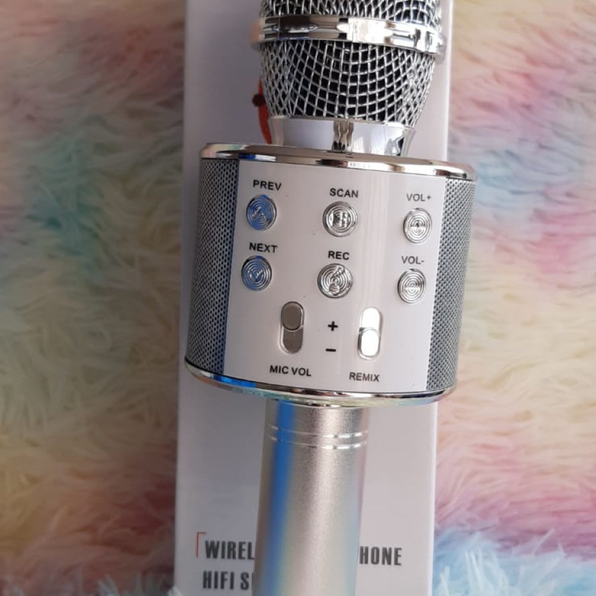 GENERICO - Karaoke Inalámbrico Bluetooth Micrófono Parlante Para Niños