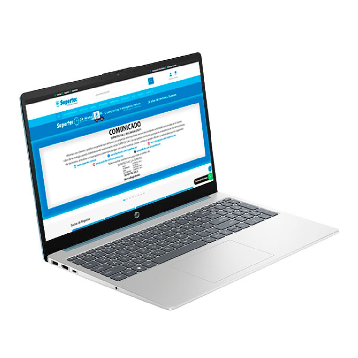 HP - LAPTOP HP 15 INTEL CORE i5-1335U 8GB RAM 256GB SSD - NOTEBOOK