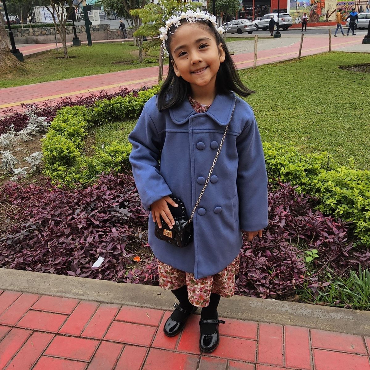 GENERICO - Saco para niña en paño liger