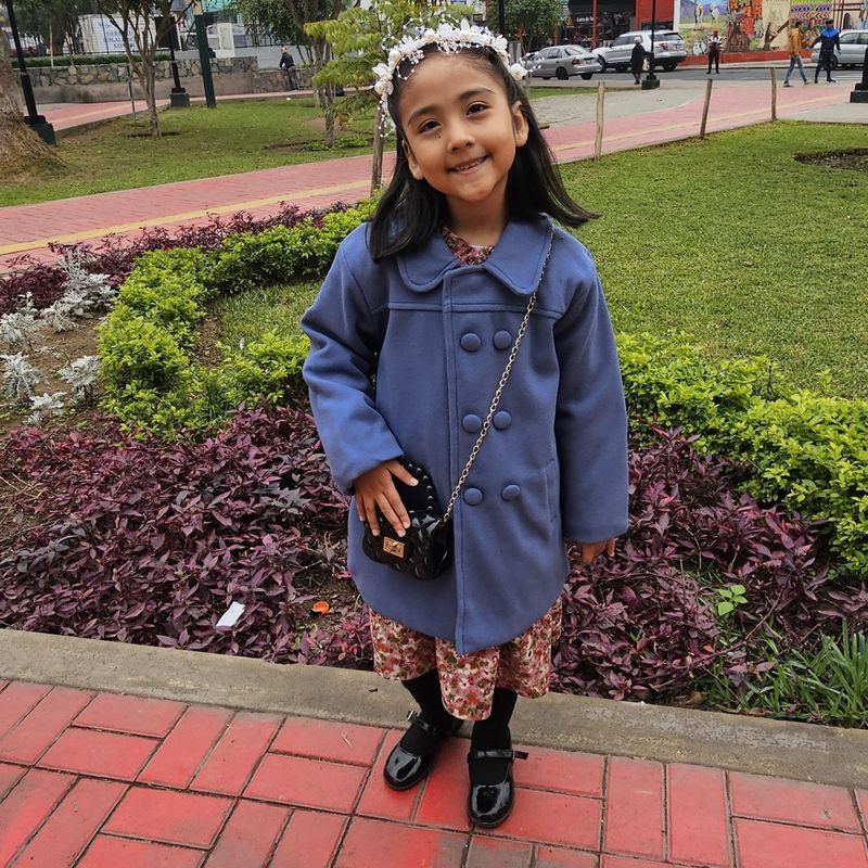 GENERICO - Saco para niña en paño liger