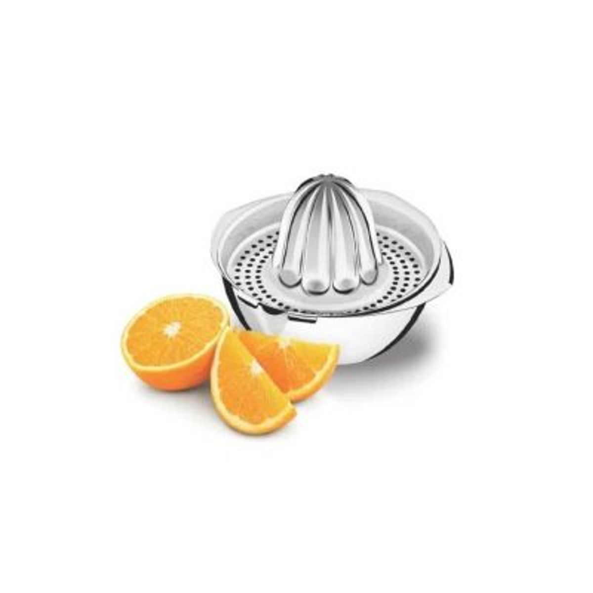 TRAMONTINA - Exprimidor citrico TRAMONTINA de acero inoxidable