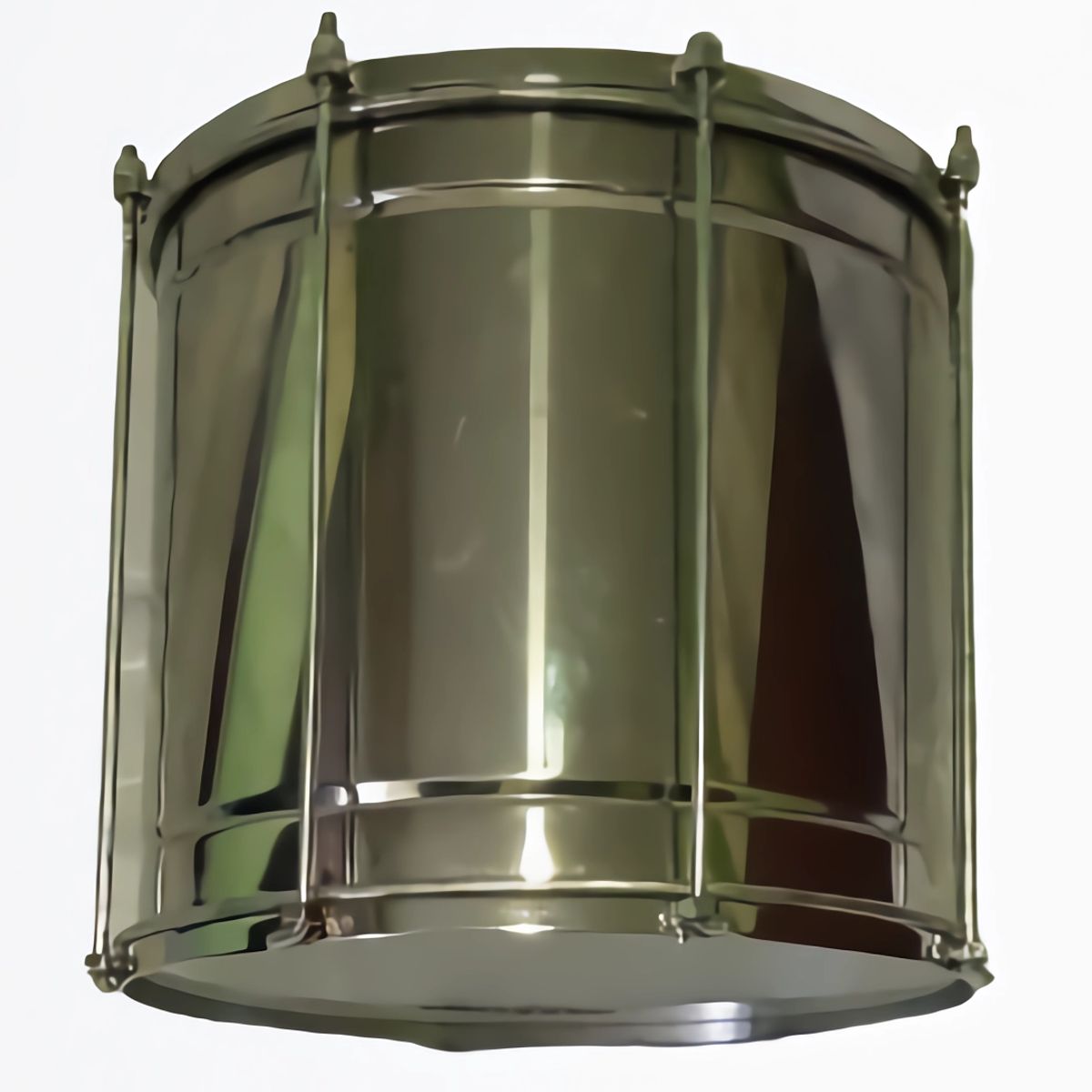 MAXTONE - Repique Metal 12 Diámetro Aros Acero Laminado 8 templadores