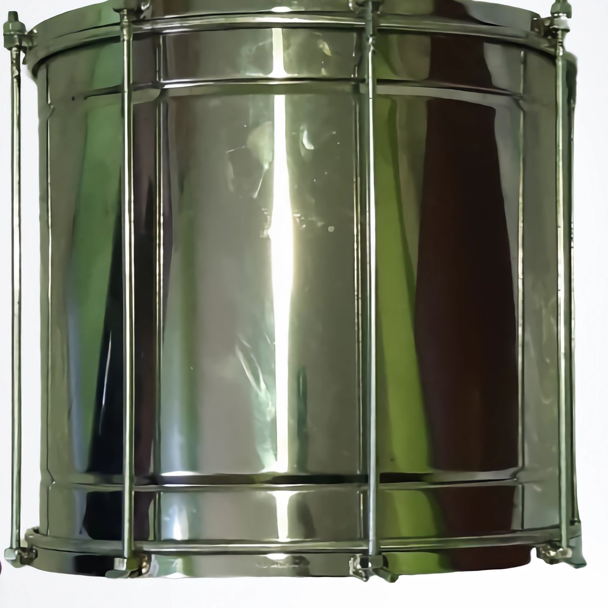 MAXTONE - Repique Metal 12 Diámetro Aros Acero Laminado 8 templadores