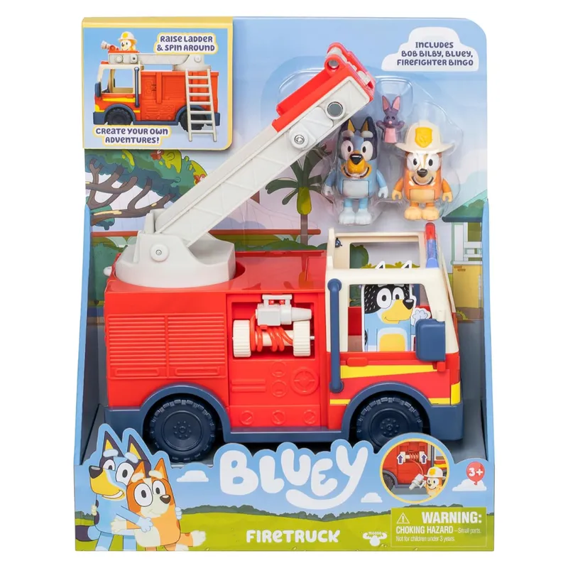 BLUEY - Camion De Bomberos Bluey