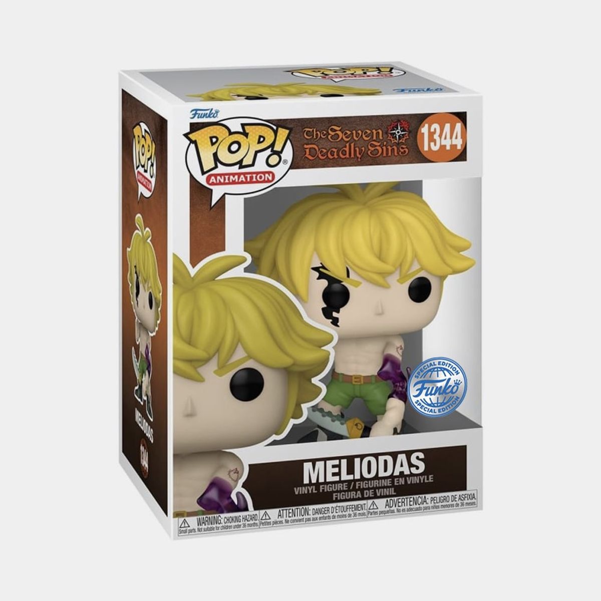 FUNKO - FUNKO POP THE SEVEN DEADLY SINS - MELIODAS DEMON SE