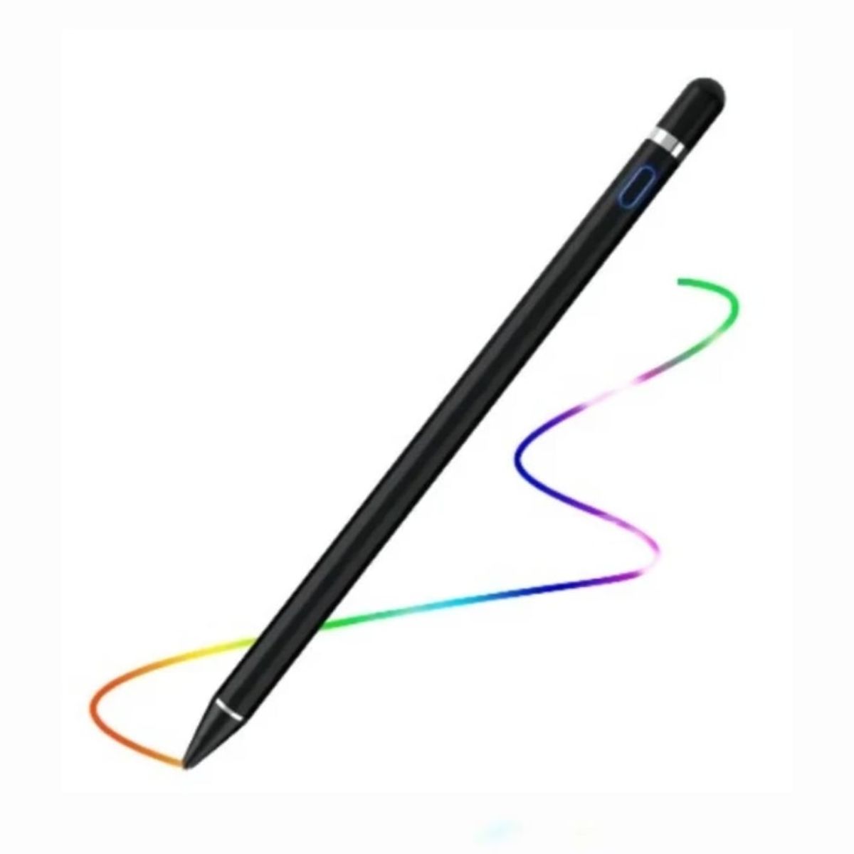 GENERICO - Lapiz stylus Recargable Para Smartphone y Tablet - Negro