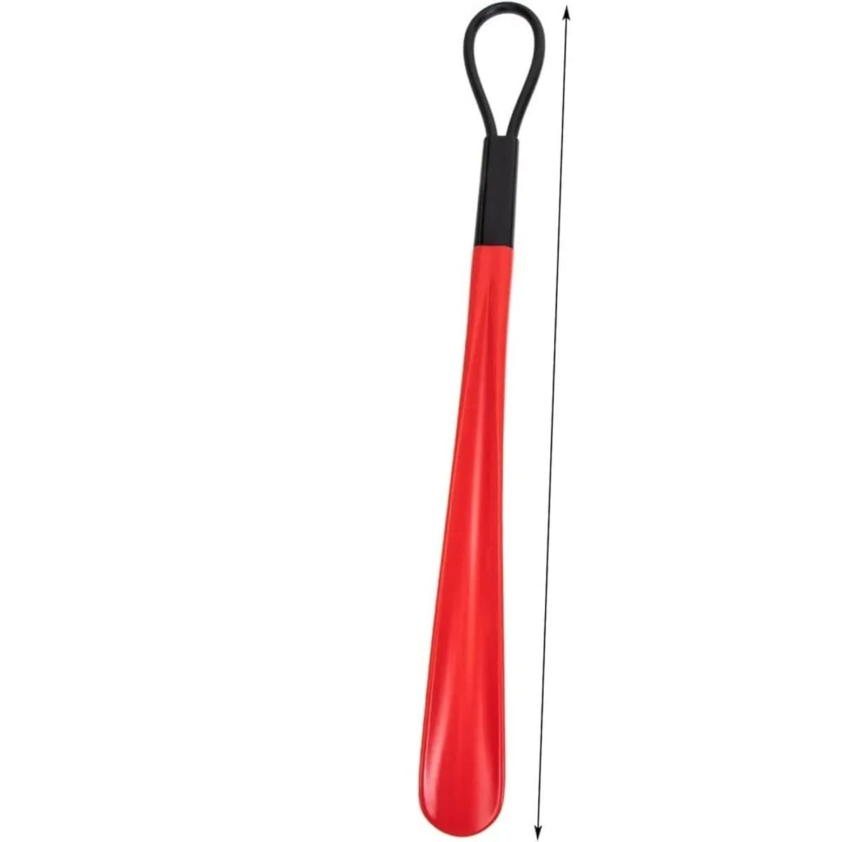 GENERICO - Calzador de Mango Largo ROJO 39 cm largo