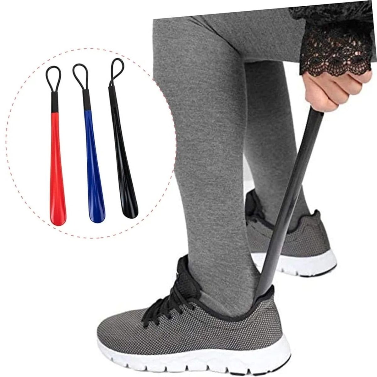 GENERICO - Calzador de Mango Largo Amarillo 39 cm largo