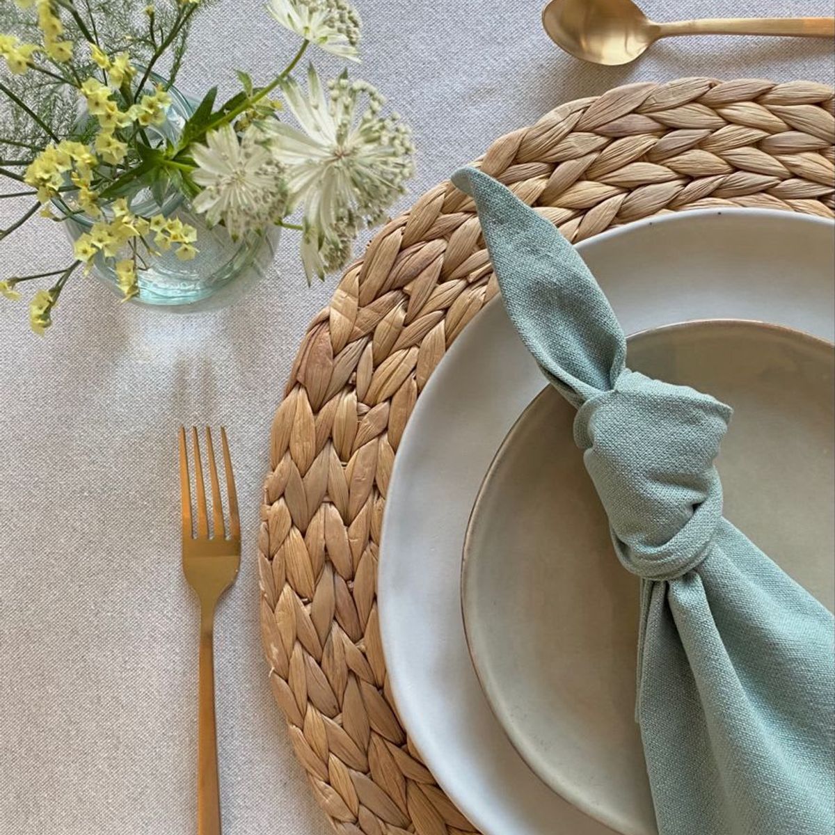 MAP DESIGN HOME - Base Decorativa Natural 35x02 cm