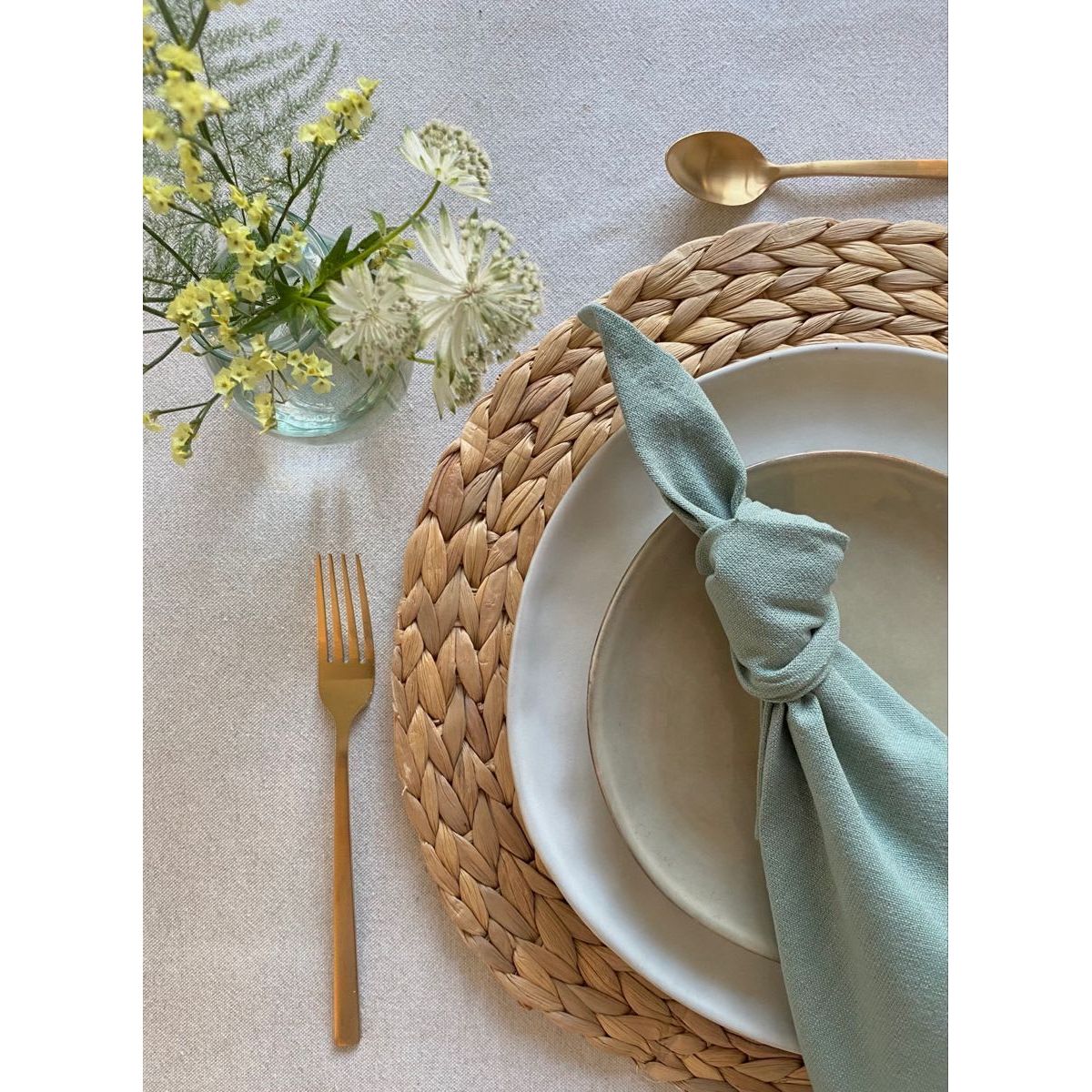 MAP DESIGN HOME - Base Decorativa Natural 35x02 cm