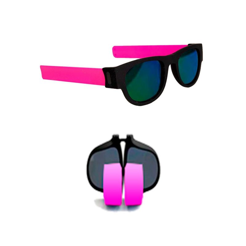 GENERICO - Lentes de Sol Flexible y Plegable Tornasolados