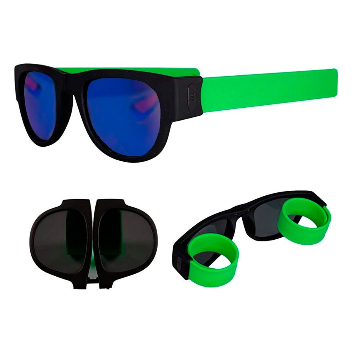 GENERICO - Lentes de Sol Flexible y Plegable Tornasolados