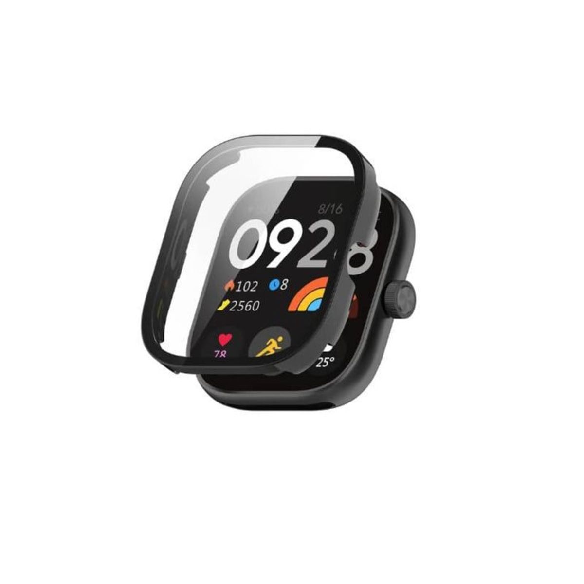 GENERICO - Cover o Bumper Para Xiaomi Watch 4 - Negro