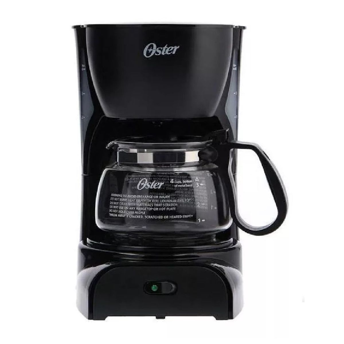 OSTER - Cafetera Oster BVSTDCDR5B-053 Eléctrica para 4 Tazas  Negro