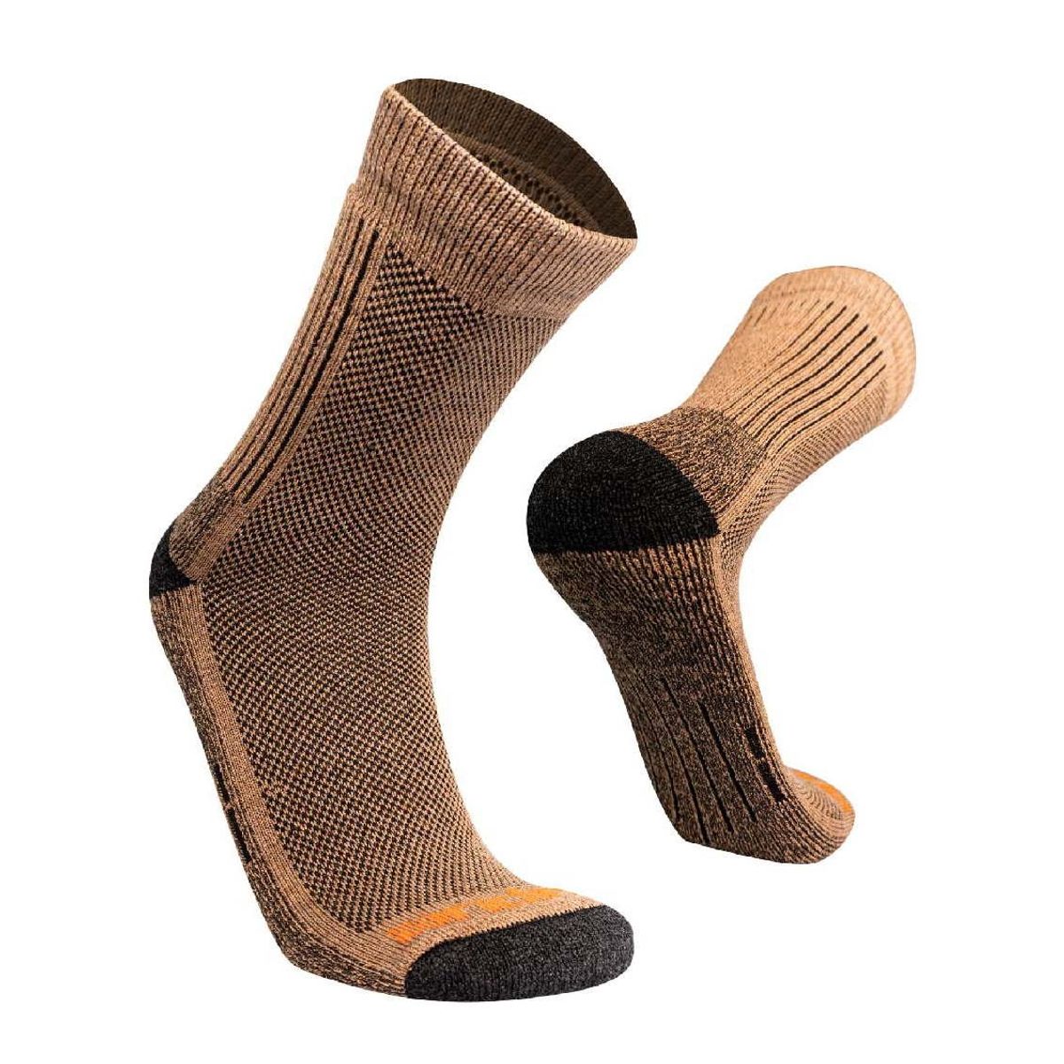 SILVERA NANOTECH - Medias invierno térmicas hombre mujer merino alpaca trekking montaña