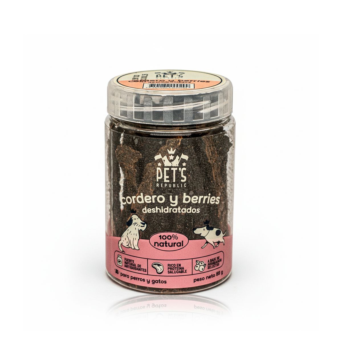 PETS REPUBLIC - Pet´s Republic Cordero & Berries 88gr