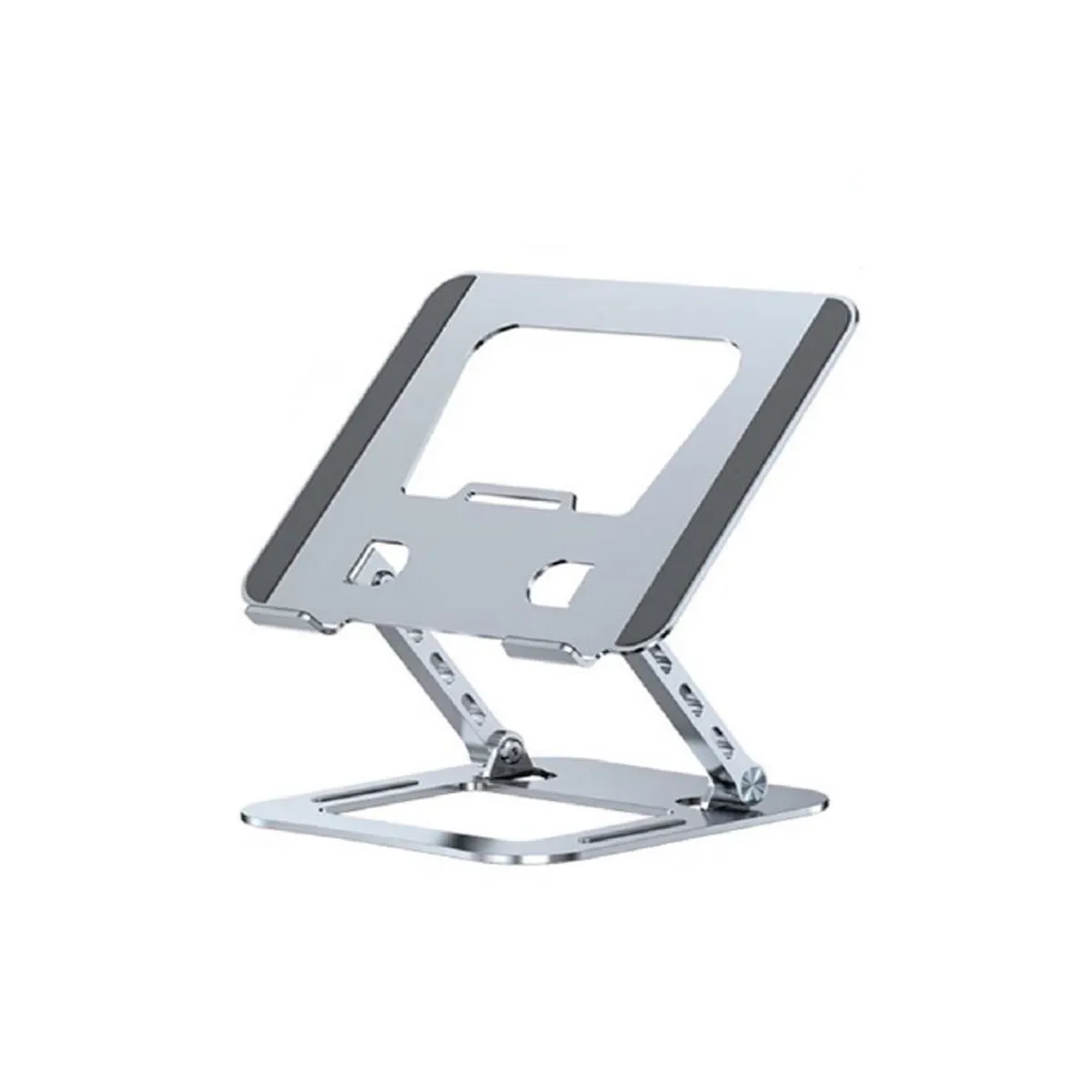 GENERICO - Soporte Para Laptop Aluminio Graduable Alta Calidad Solidez