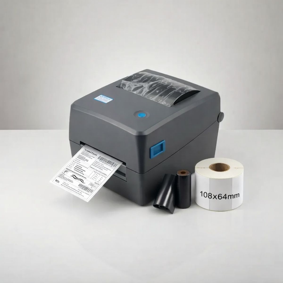 XPRINTER - Impresora transferencia termica y termico directo etiquetas códigos barra USB Bluetooth 110mm TT424B