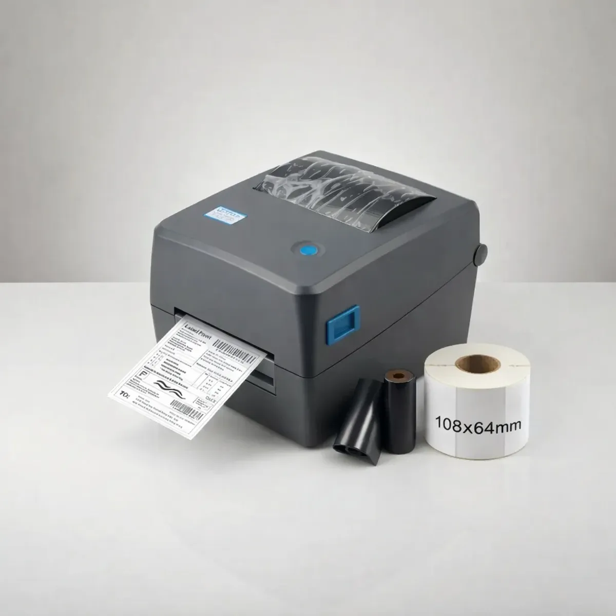 XPRINTER - Impresora transferencia termica y termico directo etiquetas códigos barra USB Bluetooth 110mm TT424B