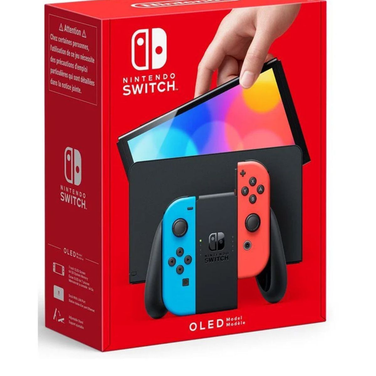 NINTENDO - Consola Nintendo Switch Modelo Oled Neon
