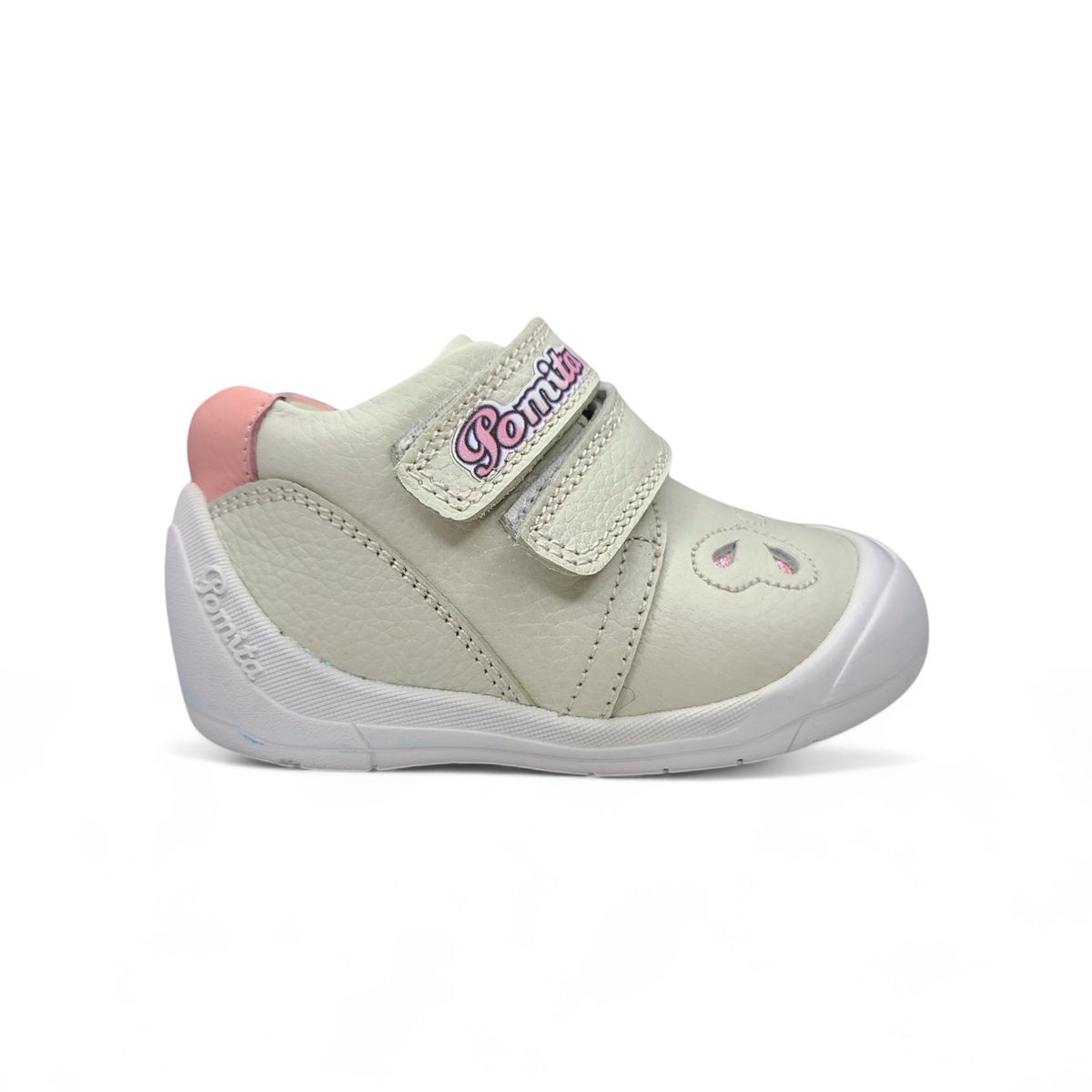 GENERICO - Zapato doble pega semi-ortopédico gateador Pibe Hueso para niña bebé