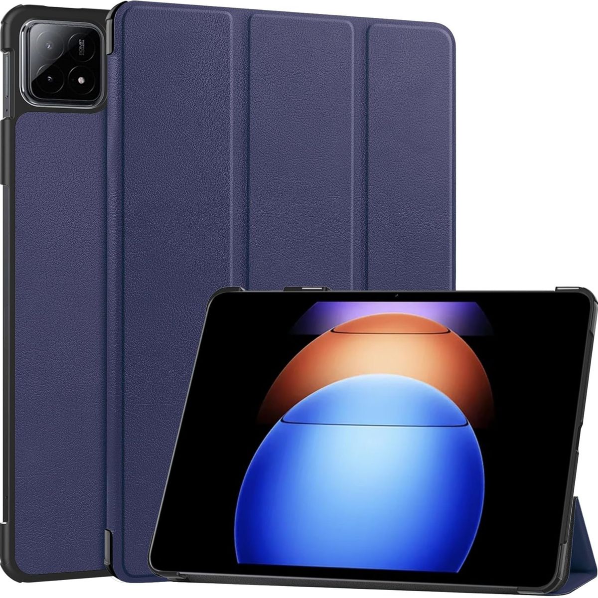 FUNDAANTIGOLPES - Funda Bookcover para Tablet Xiaomi Pad 6s Pro de 12.4 Azul