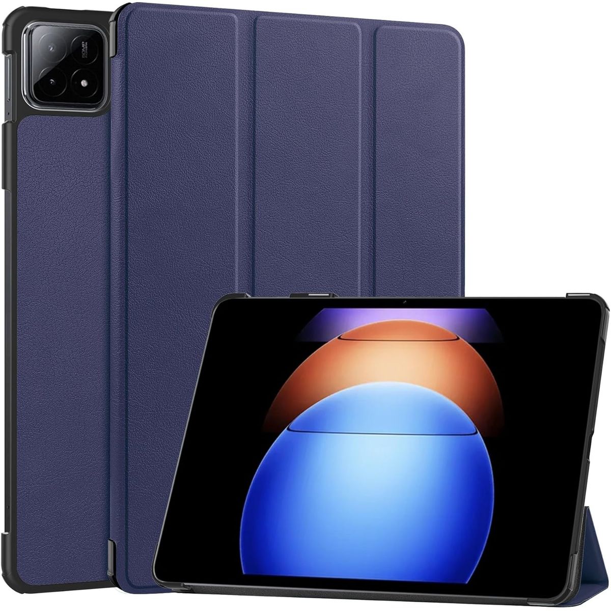 FUNDAANTIGOLPES - Funda Bookcover para Tablet Xiaomi Pad 6s Pro de 12.4 Azul
