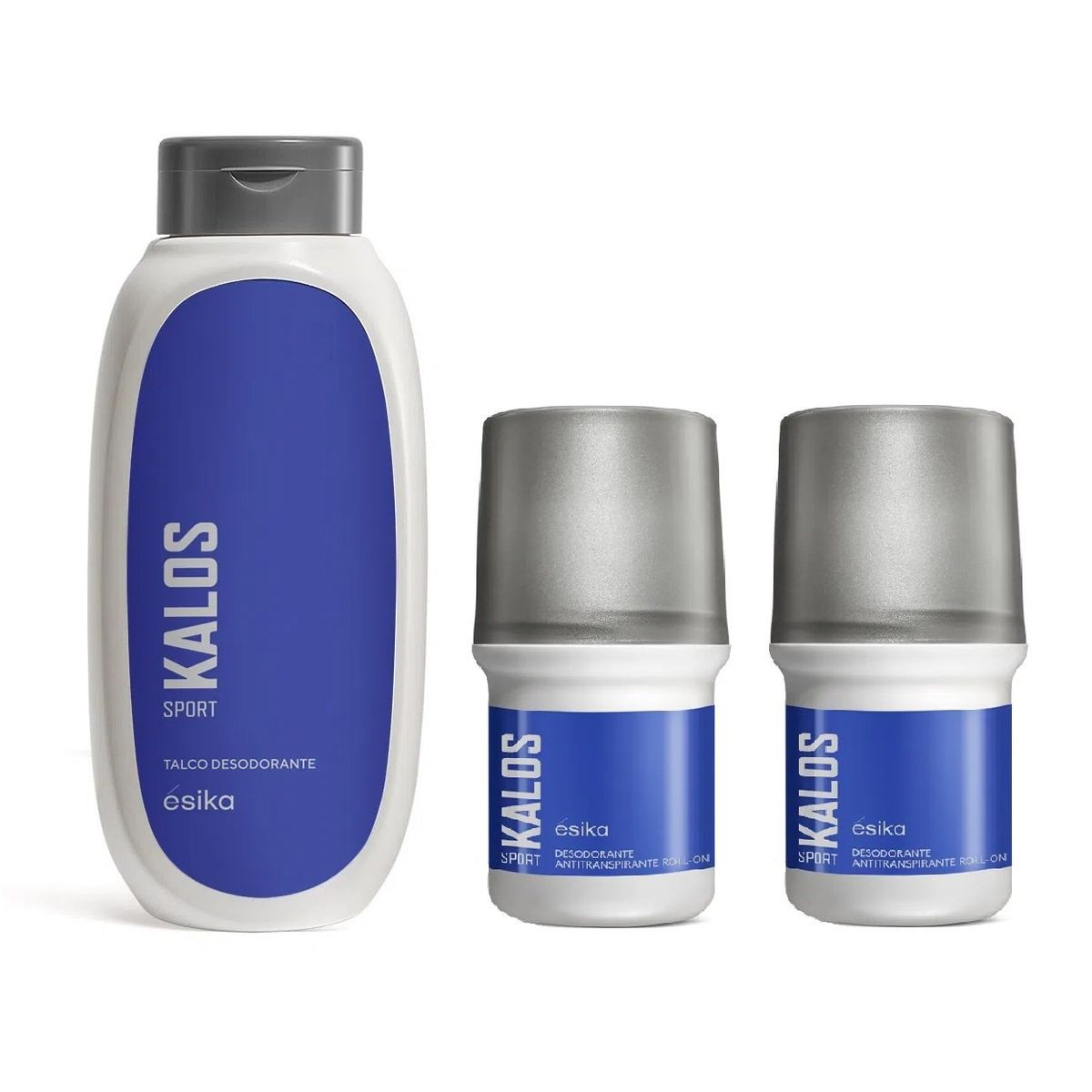 ESIKA - Set KALOS Sport - Talco y desodorante para hombre