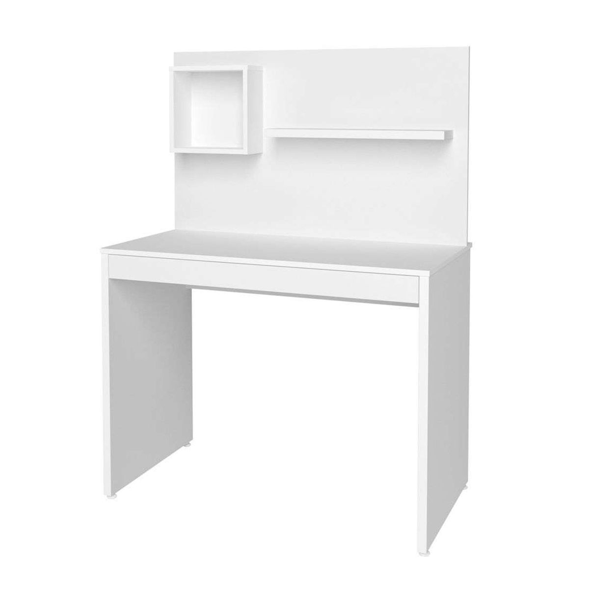 GENERICO - Escritorio Melamina Paris Blanco 120cm