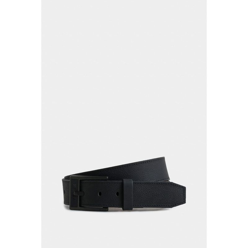 VELEZ - Vélez Cinturón Unifaz Cyclón Cuero Para Hombre Punta Negro