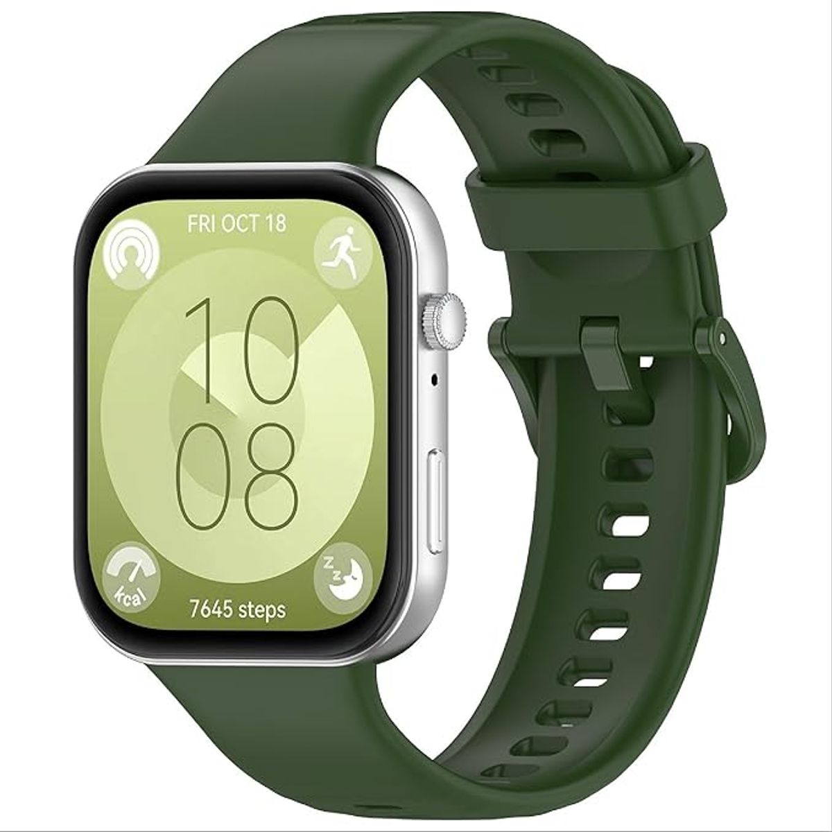 GENERICO - CORREA SILICONA PARA HUAWEI FIT 3 - Verde
