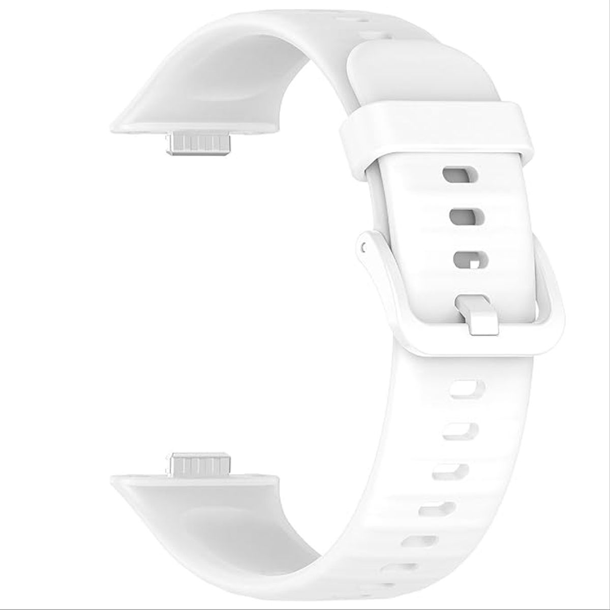 GENERICO - CORREA SILICONA PARA HUAWEI FIT 3 - Blanco
