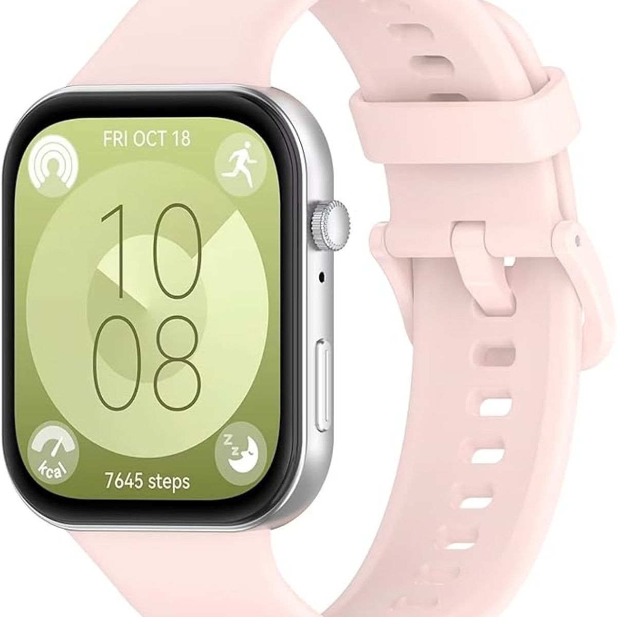 GENERICO - CORREA SILICONA PARA HUAWEI FIT 3 - Rosado