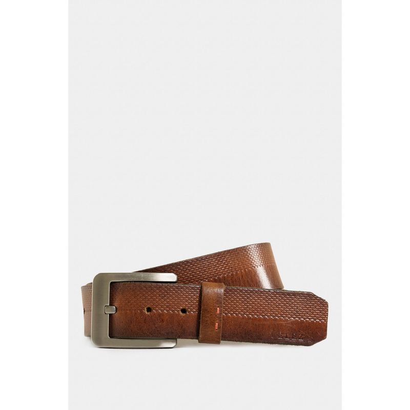 VELEZ - Vélez Cinturón Unifaz Match De Cuero Miel