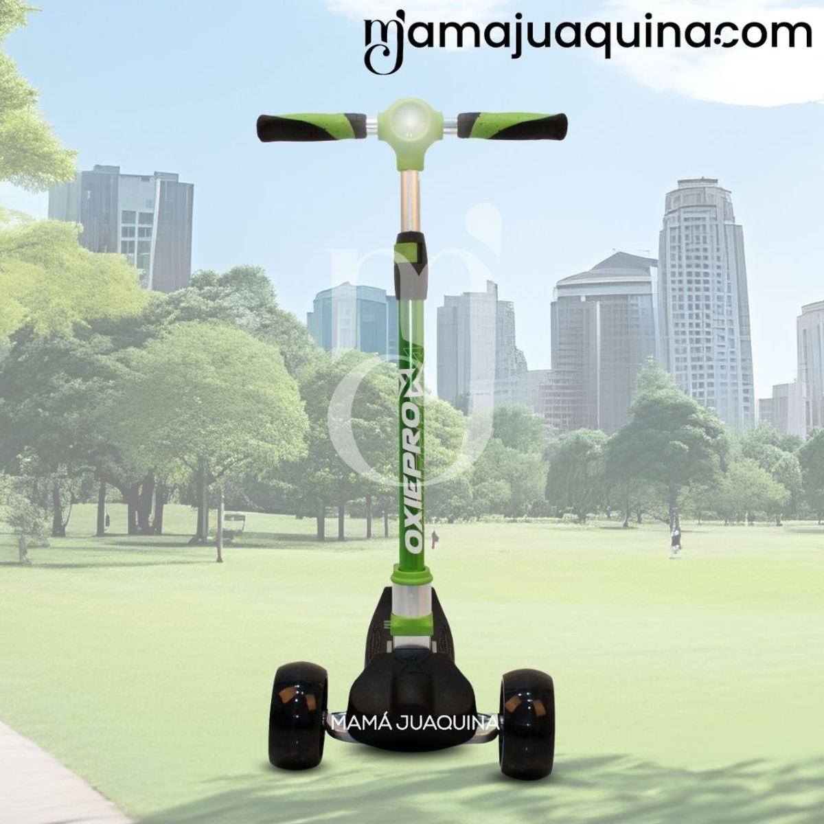GENERICO - Scooter con Luces «MACQUOID» Edición Limitada Green