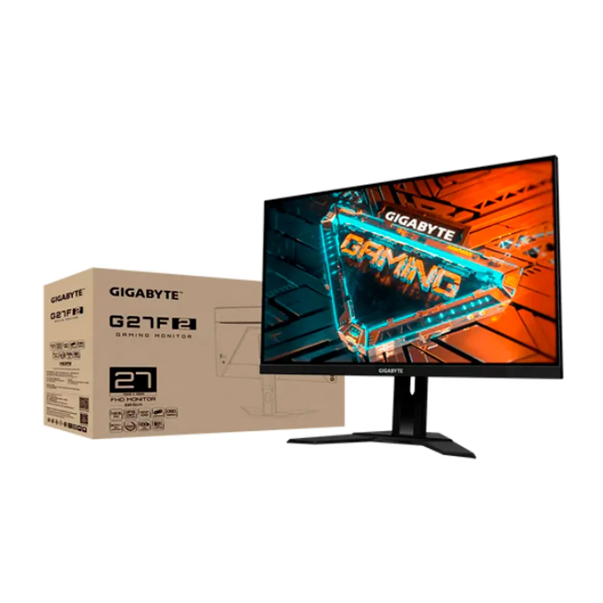 GIGABYTE - MONITOR GAMING GIGABYTE 27" G27 F2 FULL HD 165HZ 1MS P/N: G27 F2