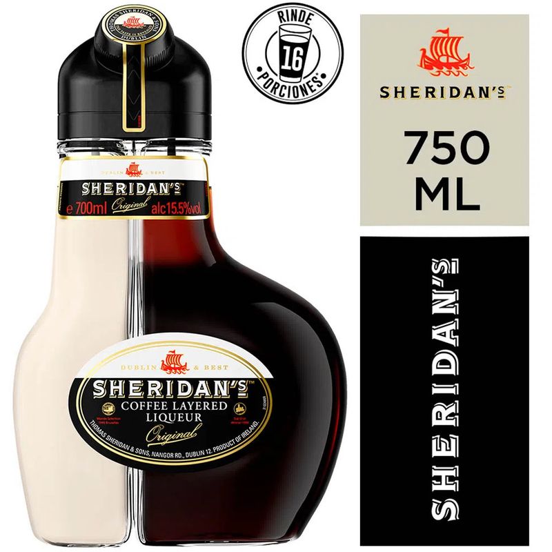 SHERIDANS - Licor SHERIDANS Original Botella 750ml