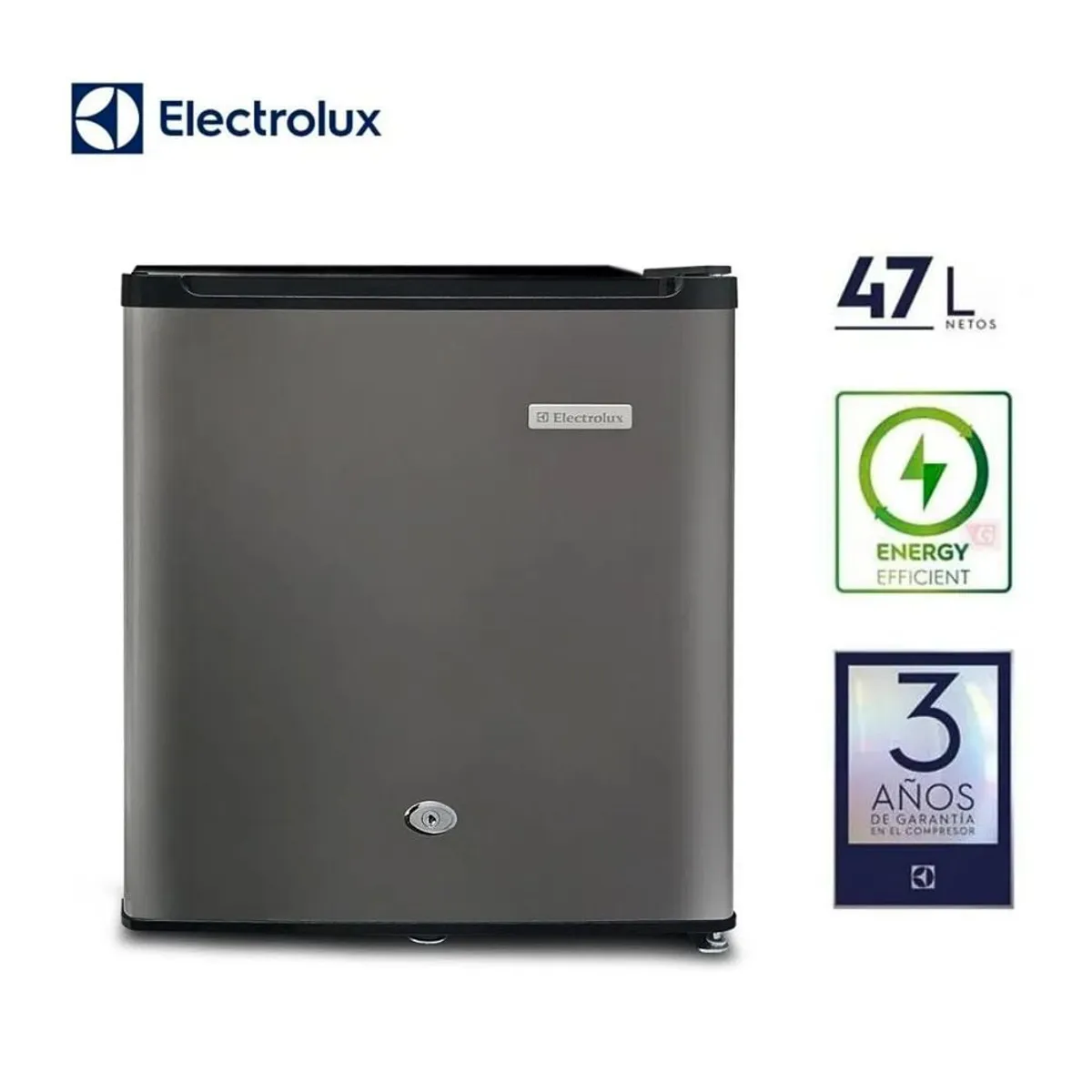 ELECTROLUX - Minibar Frost One Door Electrolux 47 Litros Silver - ERD50G2HPI