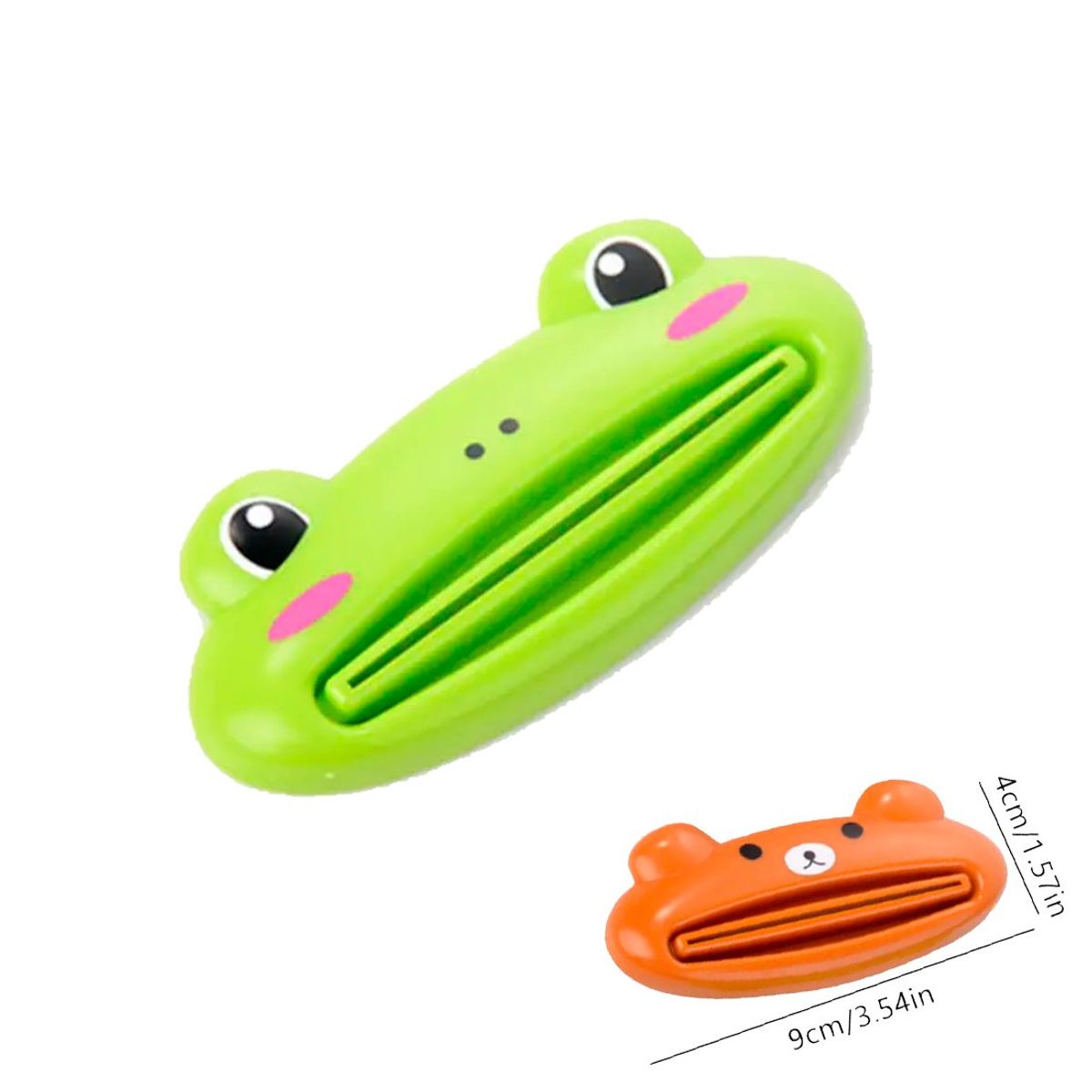 GENERICO - Exprimidor de Crema Dental con diseño Carita de Ranita