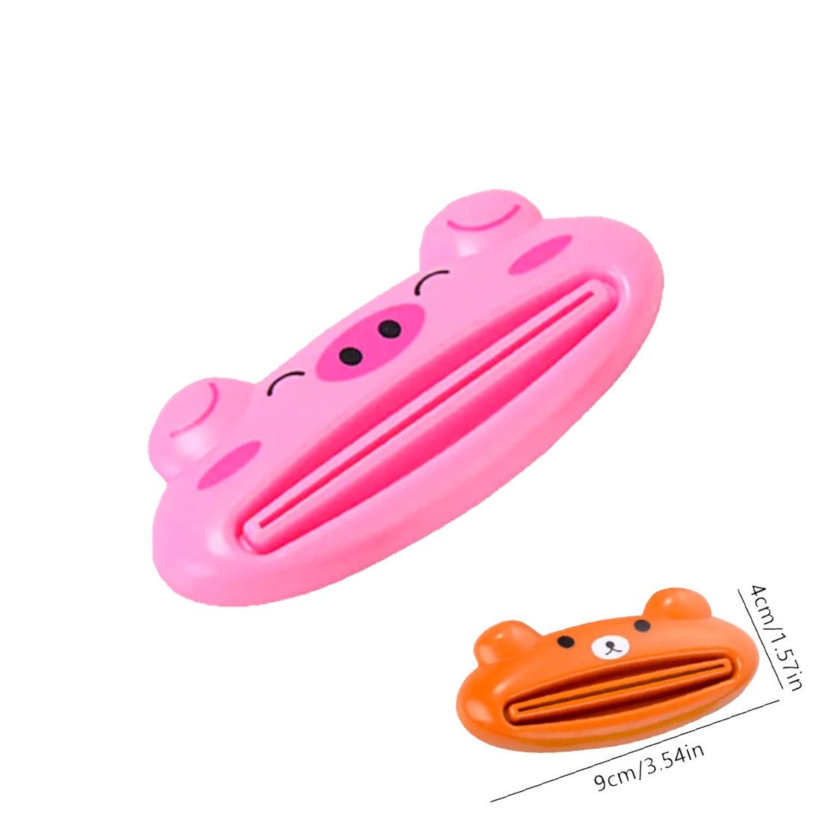 GENERICO - Exprimidor de Crema Dental con diseño Carita de Cerdito