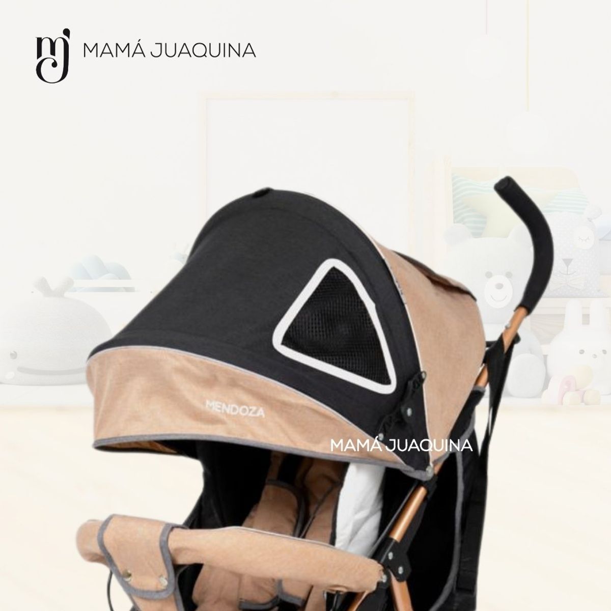 BABY - Coche Bastón «DONATI» Edición Limitada Beige