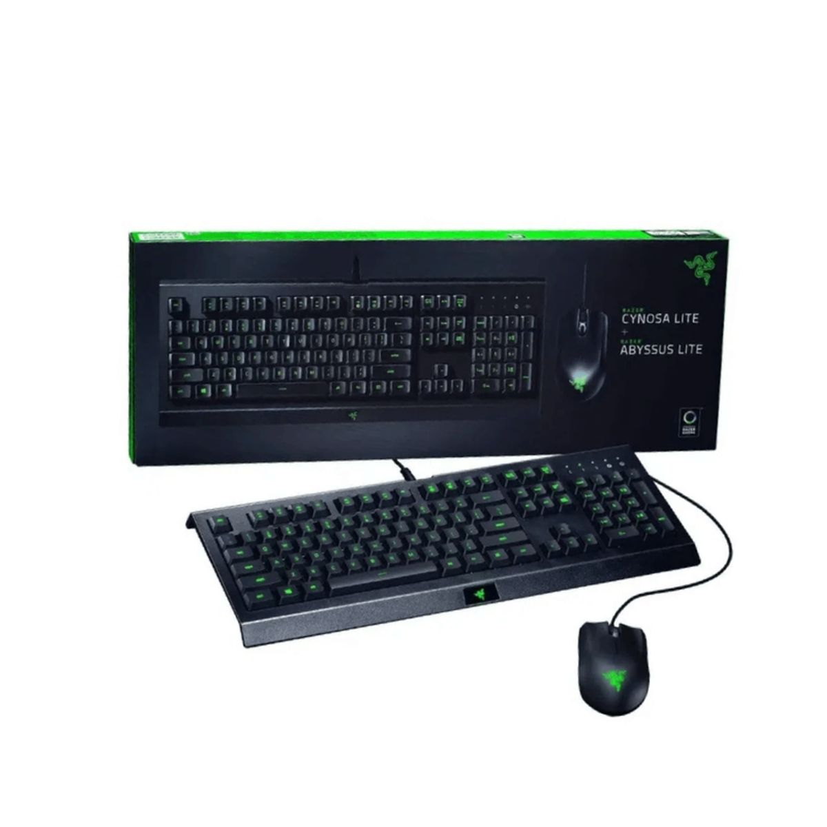 RAZER - Kit Gamer Teclado Razer Cynosa Lite y Mouse Abyssus Lite SP