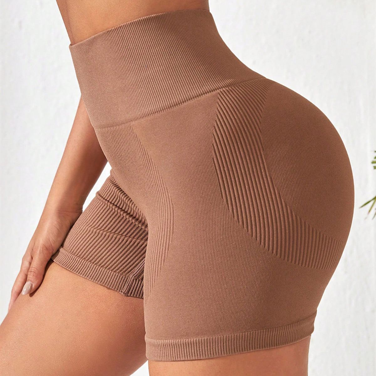 GENERICO - SHORT PUSH UP NYLON ACANALADO GRUESO