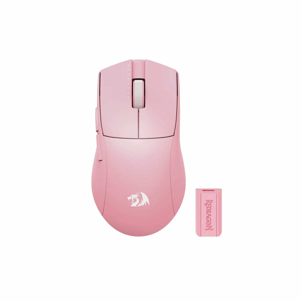REDRAGON - Mouse Gamer Redragon K1Ng Pro 1K Hz Wireless Pink