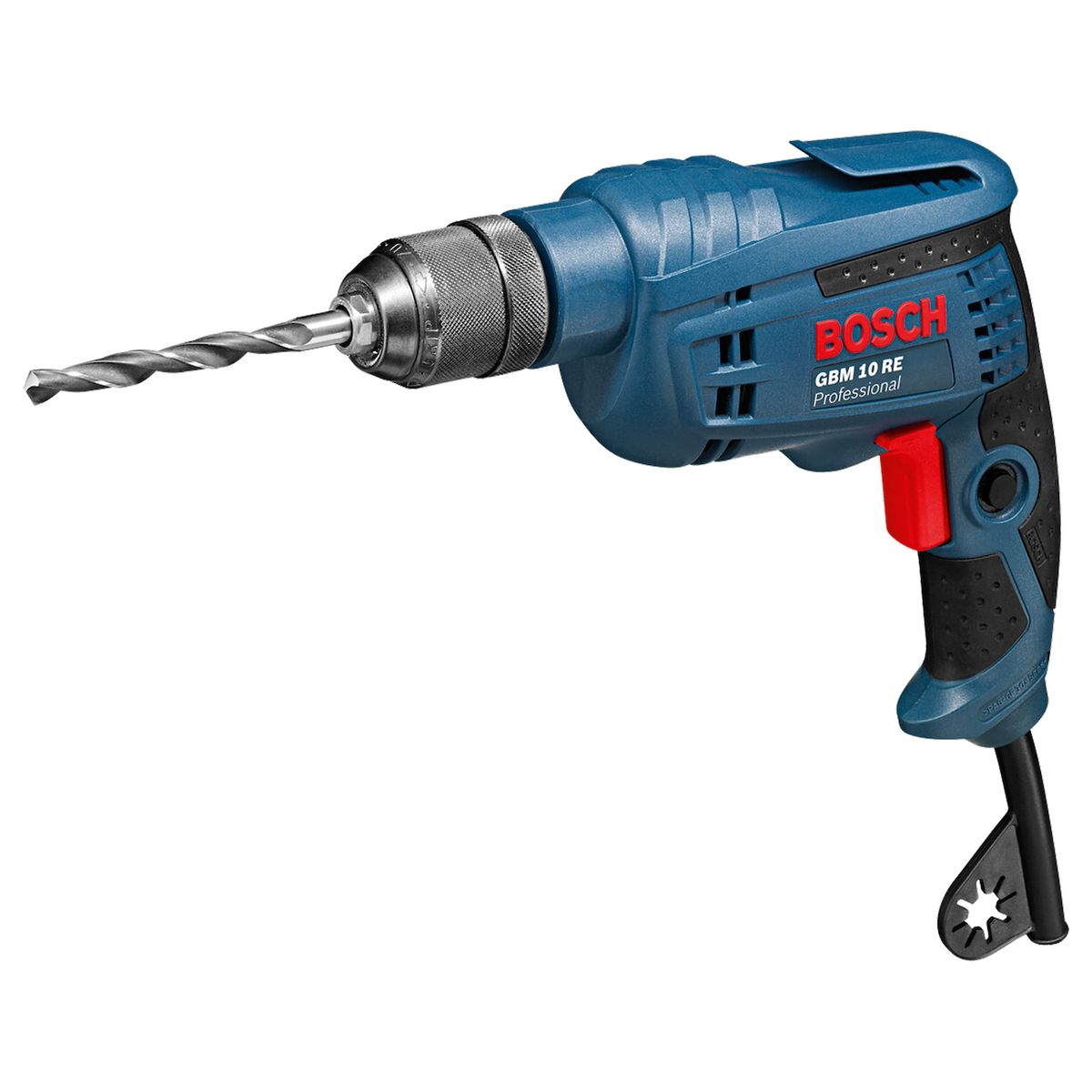 BOSCH - Taladro Rotacion Metal Bosch 600w 2600 Rpm GBM 10 RE