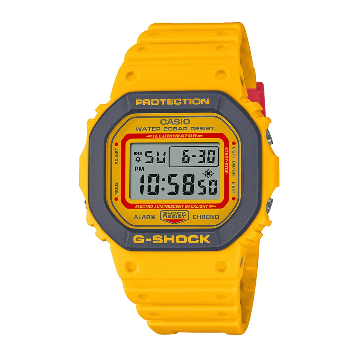 G-SHOCK - Reloj G-SHOCK DW-5610Y-9D Resina Hombre Amarillo