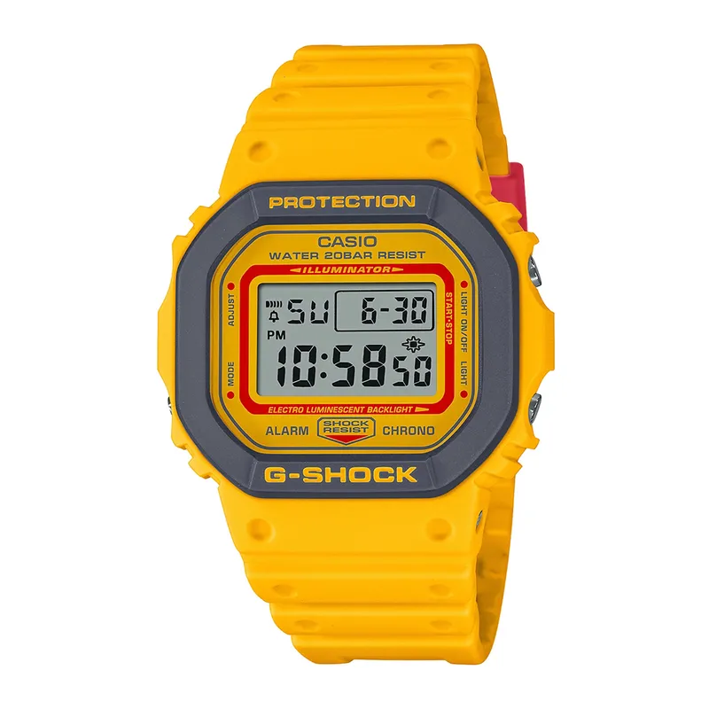 G-SHOCK - Reloj G-SHOCK DW-5610Y-9D Resina Hombre Amarillo